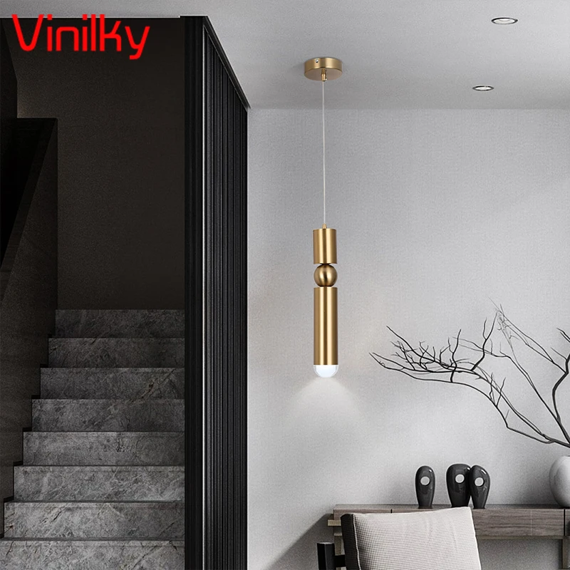 Modern Led Restaurant Pendant Lights Loft Bar Window Single Head Personality Hang Lamps Bedroom Bedside Brass Small Chandelier
Modern Led Restaurant Pendant Lights Loft Bar Window Single Head Personality Hang Lamps Bedroom Bedside Brass Small Chandelier