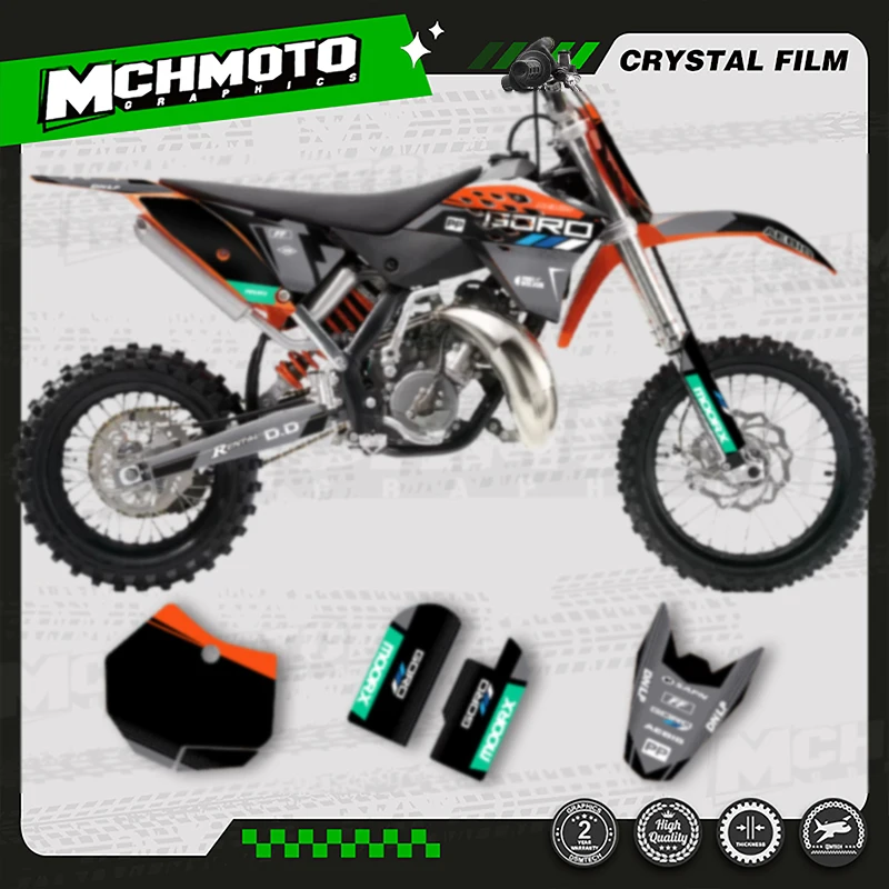 MCHMFG Motorcycle Graphics Background Decal Stickers For KTM 2009-2015 SX65 SX 65 Number Name Custom
MCHMFG Motorcycle Graphics Background Decal Stickers For KTM 2009-2015 SX65 SX 65 Number Name Custom