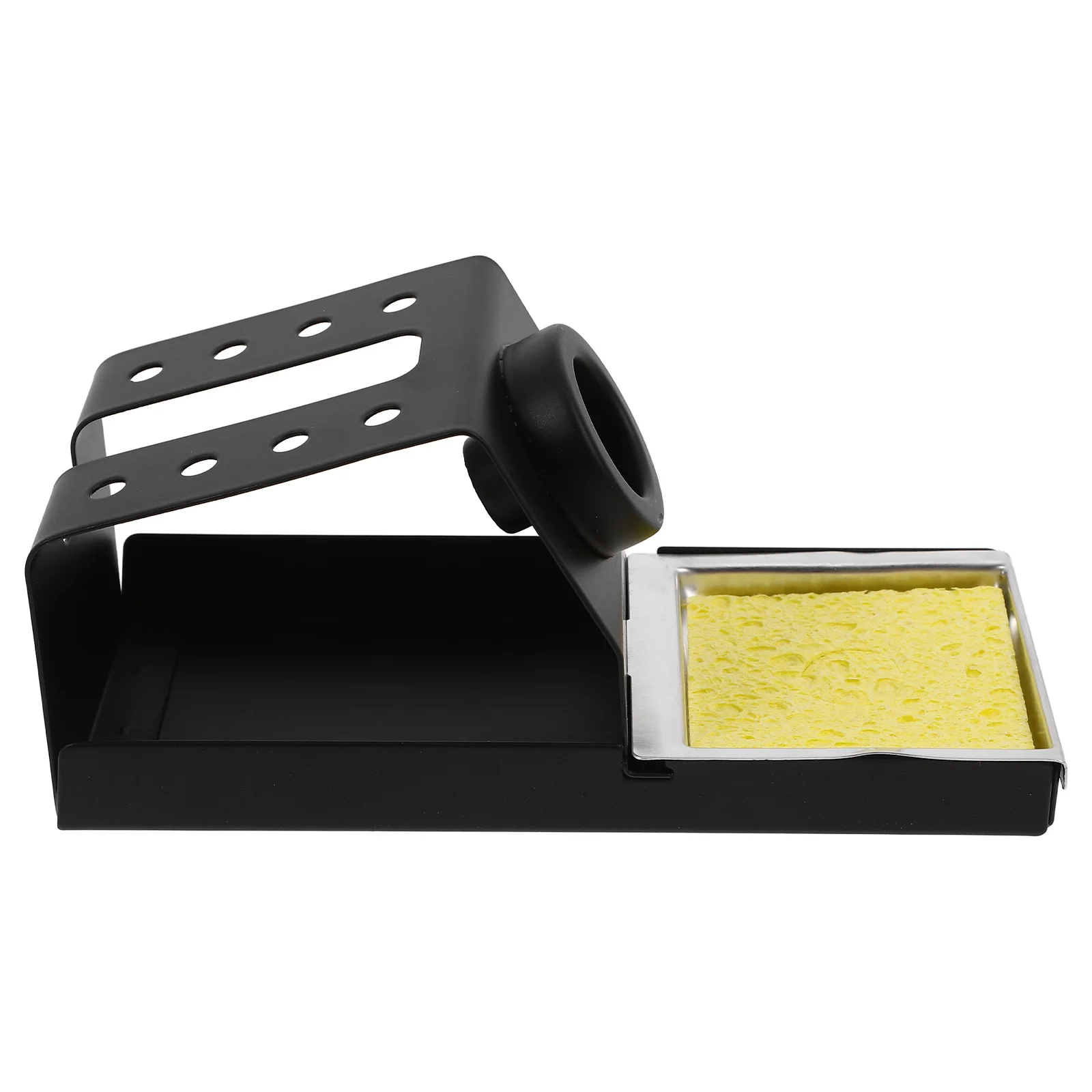 Soldering Iron Holder Stand Sleek Design All Metal Soldering Iron Stand for Safe Resting Place and Enhanced Precision
Soldering Iron Holder Stand Sleek Design All Metal Soldering Iron Stand for Safe Resting Place and Enhanced Precision