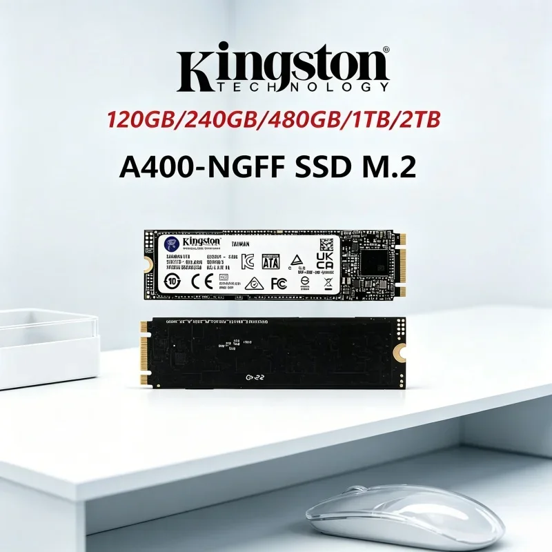 Kingston Unfaltering Cachecell A400-NGFF SSD M.2 2280 Internal Solid State Drives 2TB 1TB 480G 240G 120G M.2 SSDs SATA
Kingston Unfaltering Cachecell A400-NGFF SSD M.2 2280 Internal Solid State Drives 2TB 1TB 480G 240G 120G M.2 SSDs SATA