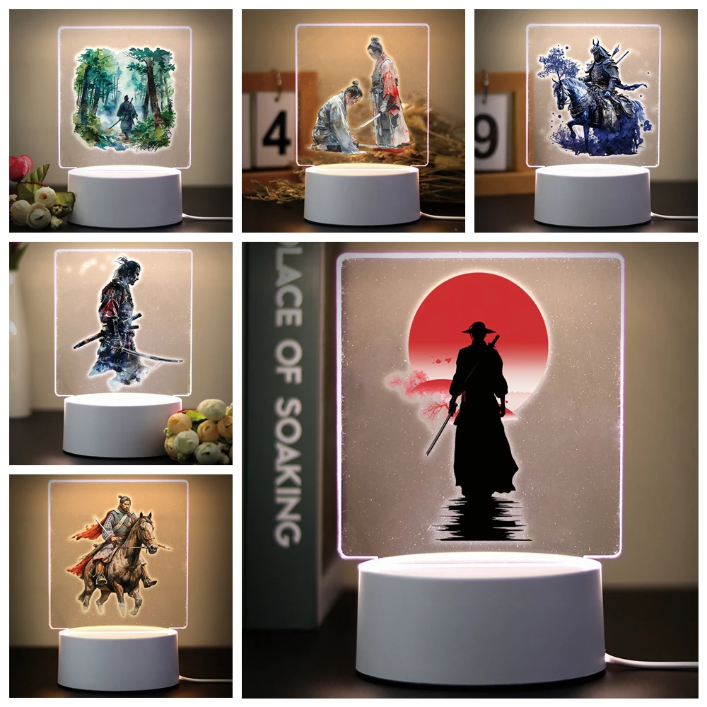 Samurai 3D Led Night Lamp Usb Room Decor For Boys Birthday 3D Led Night Light Color Changing
Samurai 3D Led Night Lamp Usb Room Decor For Boys Birthday 3D Led Night Light Color Changing