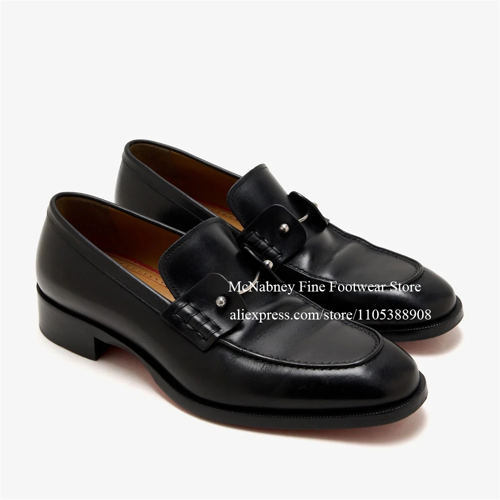 Кожаные лоферы ручной работы, мужские туфли с металлическим декором, нарядная обувь без застежек, для бизнеса и свадеб, удобная классическая обувь
Кожаные лоферы ручной работы, мужские туфли с металлическим декором, нарядная обувь без застежек, для бизнеса и свадеб, удобная классическая обувь
