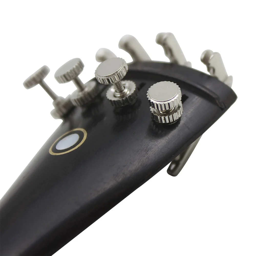 Complete Replacement Set Violin Repair Parts Ebony Tailpiece with Nylon Tailgut 4 Fine Tuners for Violin Instrument Accessories
Complete Replacement Set Violin Repair Parts Ebony Tailpiece with Nylon Tailgut 4 Fine Tuners for Violin Instrument Accessories
