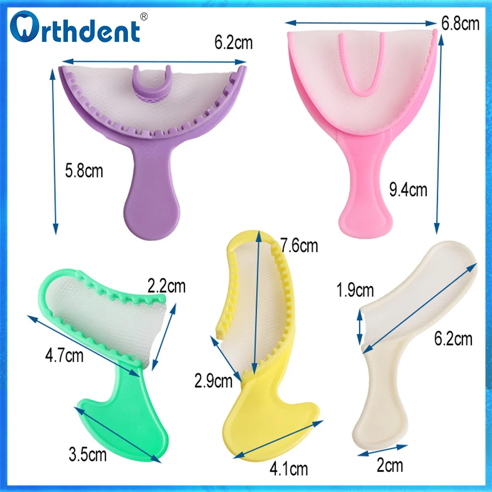 50Pcs Dental Impression Tray with Mesh Disposable Plastic Bite Registration Trays Teeth Holder Posterior Quadrant Dentistry Tool
50Pcs Dental Impression Tray with Mesh Disposable Plastic Bite Registration Trays Teeth Holder Posterior Quadrant Dentistry Tool