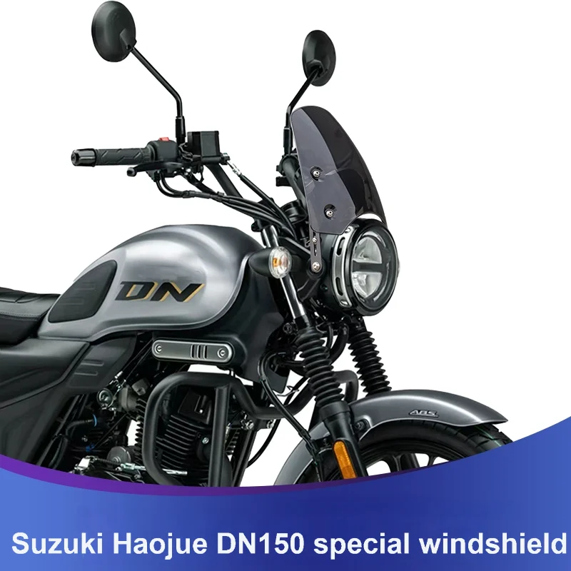 For Haojue SUZUKI DN150 DN 150 Motorcycle modification retro windshield small windshield windproof non destructive installation
For Haojue SUZUKI DN150 DN 150 Motorcycle modification retro windshield small windshield windproof non destructive installation