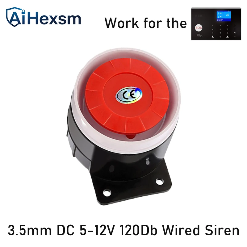 DC 5-12V Mini Alarm Siren Audio Alarm Anti-theft Buzzer High-decibel Security Piezo Buzzer Alarm Horn For GSM WIFI alarm system
DC 5-12V Mini Alarm Siren Audio Alarm Anti-theft Buzzer High-decibel Security Piezo Buzzer Alarm Horn For GSM WIFI alarm system