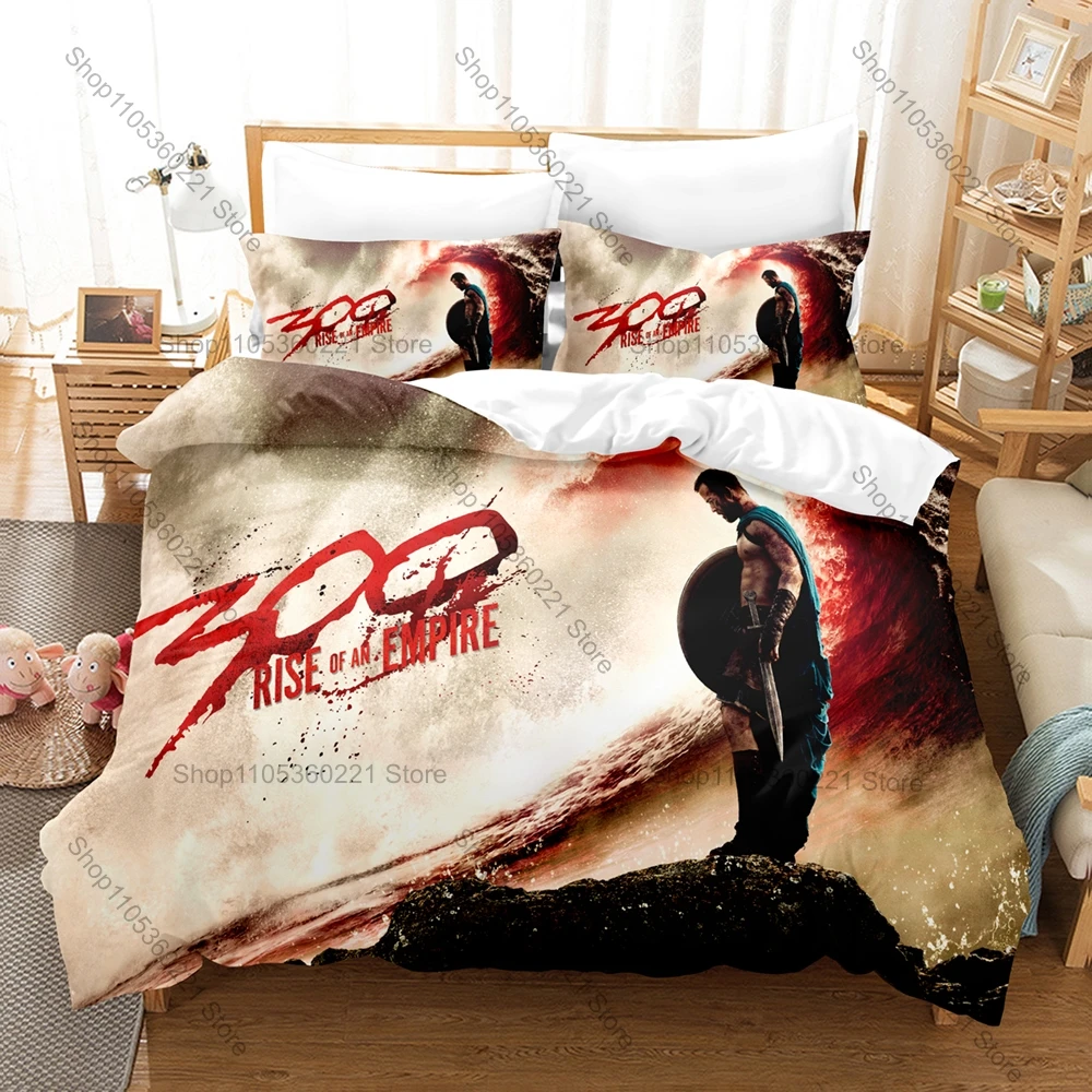 Spartan Warrior Bedding Set, Duvet Cover & 2 Pillowcases, Ancient Soldier Pattern Breathable Fabric All Season Use
Spartan Warrior Bedding Set, Duvet Cover & 2 Pillowcases, Ancient Soldier Pattern Breathable Fabric All Season Use