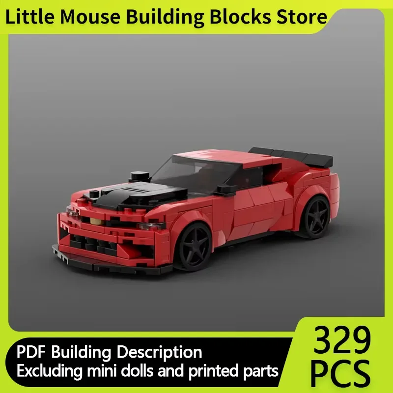 Модель городской спортивный автомобиль MOC, строительные кирпичи, Speed Champion SS 1LE, модульная технология, подарки, детские игрушки, костюм, праздничная сборка
Модель городской спортивный автомобиль MOC, строительные кирпичи, Speed Champion SS 1LE, модульная технология, подарки, детские игрушки, костюм, праздничная сборка