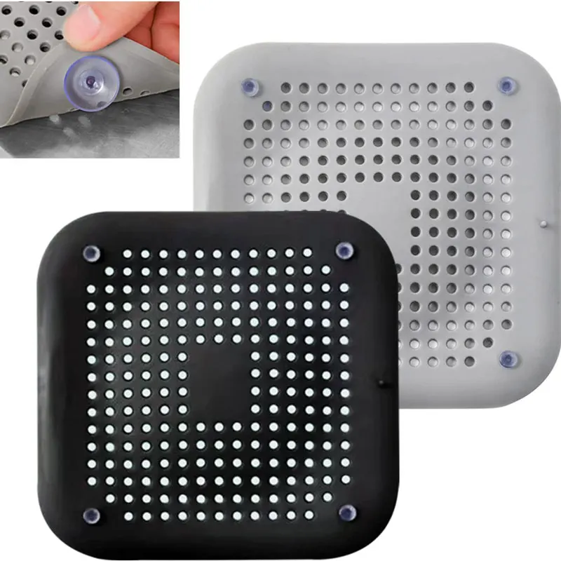 1PC Hair Catcher Drain Strainer Silicone Shower Sink Cover with Suction Cup for Kitchen Bathroom Bathtub Accessories
1PC Hair Catcher Drain Strainer Silicone Shower Sink Cover with Suction Cup for Kitchen Bathroom Bathtub Accessories