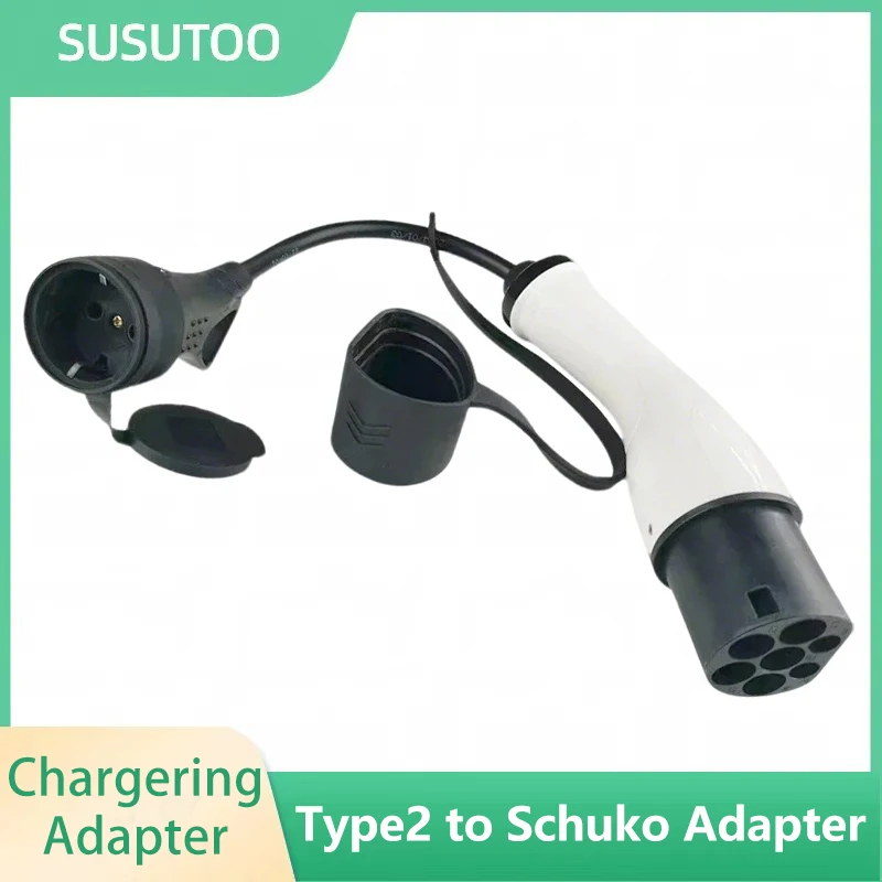 16A 3.5kw Type2 to Schuko Adapter Mennekes Type 2 to European Domestic Socket for Electric Scooters E-Bikes
16A 3.5kw Type2 to Schuko Adapter Mennekes Type 2 to European Domestic Socket for Electric Scooters E-Bikes