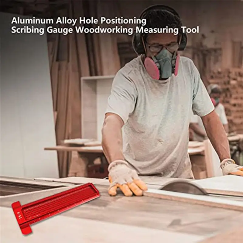 A20I Деревообрабатывающий чертилка, многофункциональная деревообрабатывающая измерительная линейка из алюминиевого сплава для плотника, красный
A20I Деревообрабатывающий чертилка, многофункциональная деревообрабатывающая измерительная линейка из алюминиевого сплава для плотника, красный