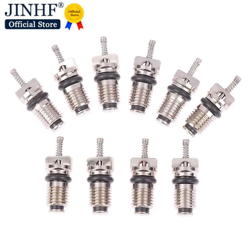 New 10Pcs AC R134A Valve Core Automotive Car Air Conditioning Cores Needles Repair Kit Heat Resistant Vehicle Car Accessories
New 10Pcs AC R134A Valve Core Automotive Car Air Conditioning Cores Needles Repair Kit Heat Resistant Vehicle Car Accessories