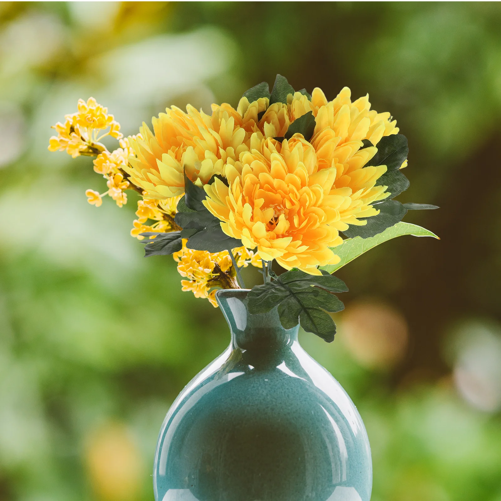 5Pcs Artificial Chrysanthemum Flowers High Realism Faux Yellow Floral Decor for Cemetery Memorial Wedding Arrangement Fake
5Pcs Artificial Chrysanthemum Flowers High Realism Faux Yellow Floral Decor for Cemetery Memorial Wedding Arrangement Fake