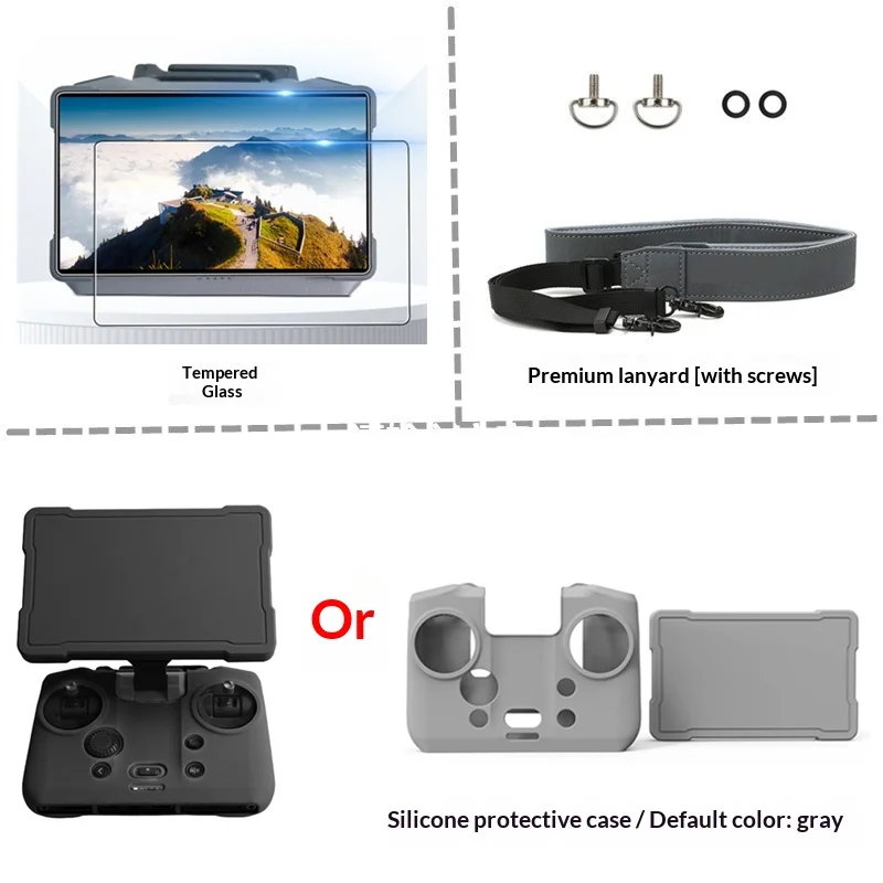 Compatible with DJI Mavic 4 Pro silicone case RC PRO2 with screen remote controller protective case Mavic 4 dust cover accessori
Compatible with DJI Mavic 4 Pro silicone case RC PRO2 with screen remote controller protective case Mavic 4 dust cover accessori