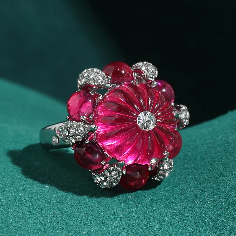 Vintage Rose Red Pumpkin Ring Large Natural Stone For Girls 2026 Antique Silver Plated Jewelry Luxury Elegant Art Festival
Vintage Rose Red Pumpkin Ring Large Natural Stone For Girls 2026 Antique Silver Plated Jewelry Luxury Elegant Art Festival