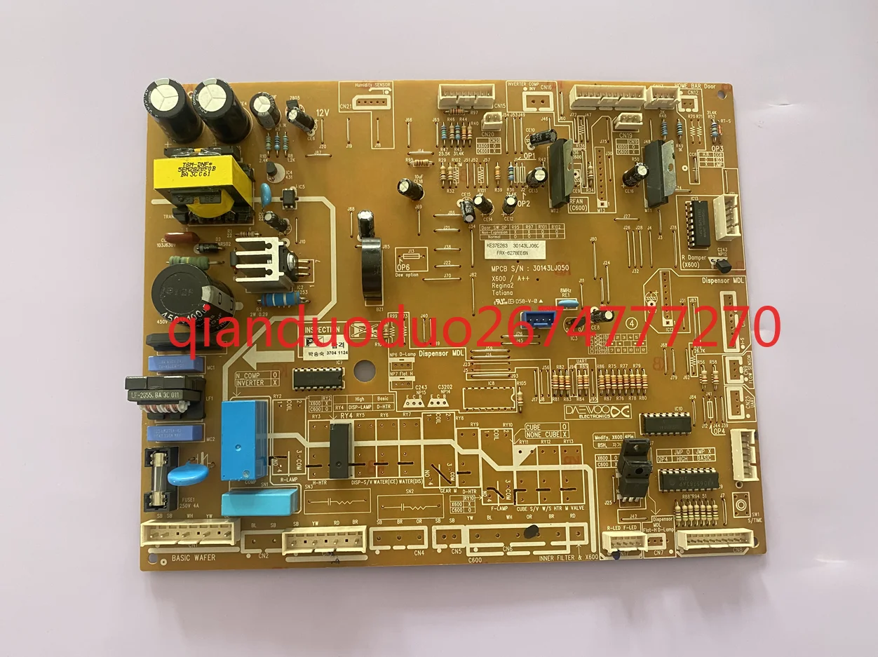 Подходит для компьютерной платы холодильника Siemens, основная плата MPCB S/N 30143LJ050
Подходит для компьютерной платы холодильника Siemens, основная плата MPCB S/N 30143LJ050