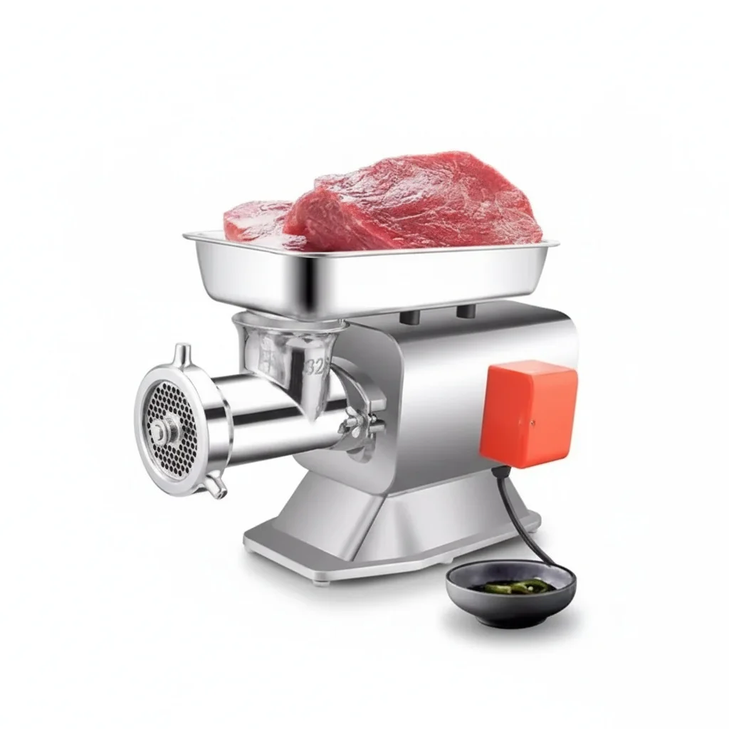 Commercial Meat Mincer, Stainless Steel Electric Meat Grinder, 1100W Heavy Duty Meat Processing Machine, Sausage Stuffer Maker
Commercial Meat Mincer, Stainless Steel Electric Meat Grinder, 1100W Heavy Duty Meat Processing Machine, Sausage Stuffer Maker