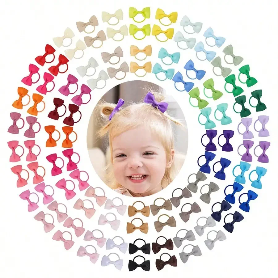10/20/40/60pcs Mini Bowknot Elastic Hair Ties, Multi-Color All Season Hair Accessories, Gentle On Hair, Suitable For Children & Toddlers Daily Wear, Holiday Gift
10/20/40/60pcs Mini Bowknot Elastic Hair Ties, Multi-Color All Season Hair Accessories, Gentle On Hair, Suitable For Children & Toddlers Daily Wear, Holiday Gift
