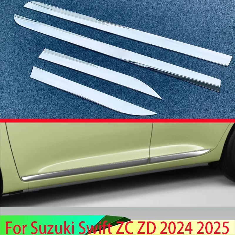 Для Suzuki Swift ZC ZD 2024 2025 автомобильные аксессуары ABS Chrome Боковая дверь
Для Suzuki Swift ZC ZD 2024 2025 автомобильные аксессуары ABS Chrome Боковая дверь