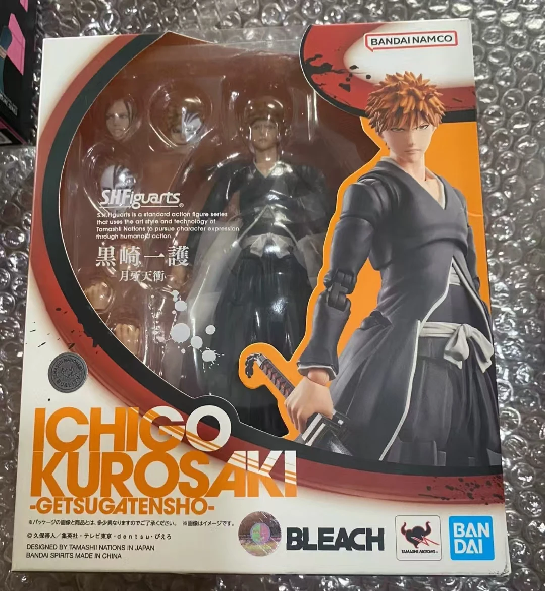 【Original】BANDAI SHF BLEACH Kurosaki Ichigo Getsugatensho Action Figures Model Toys
【Original】BANDAI SHF BLEACH Kurosaki Ichigo Getsugatensho Action Figures Model Toys