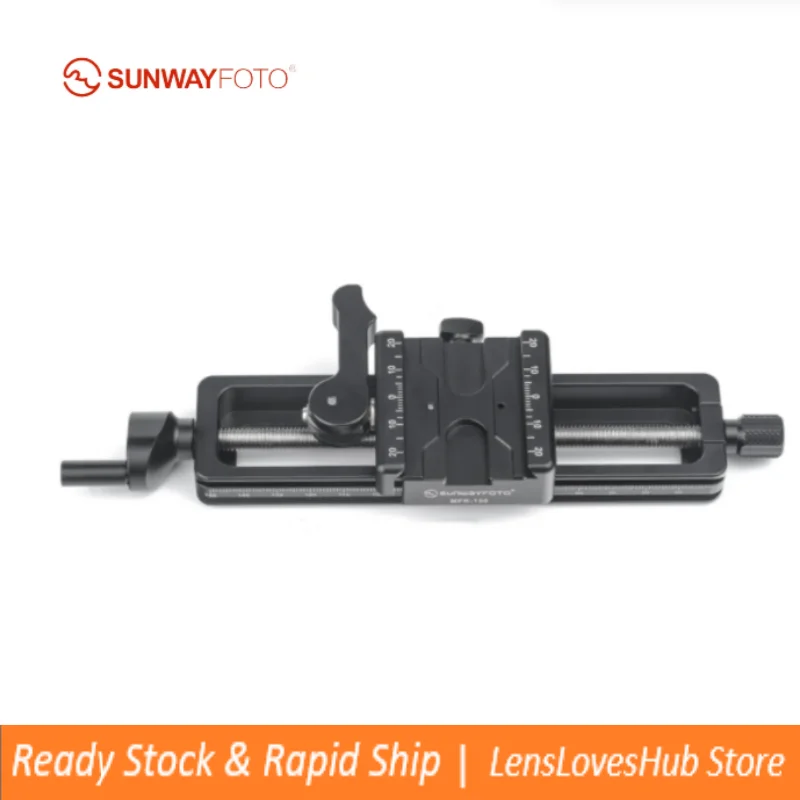 SUNWAYFOTO 4-way Macro Slider Macro Photography Tripod Oodaklama Macro Focusing Rail Slider Plate,Compatible Lever Lock Clamp fo
SUNWAYFOTO 4-way Macro Slider Macro Photography Tripod Oodaklama Macro Focusing Rail Slider Plate,Compatible Lever Lock Clamp fo