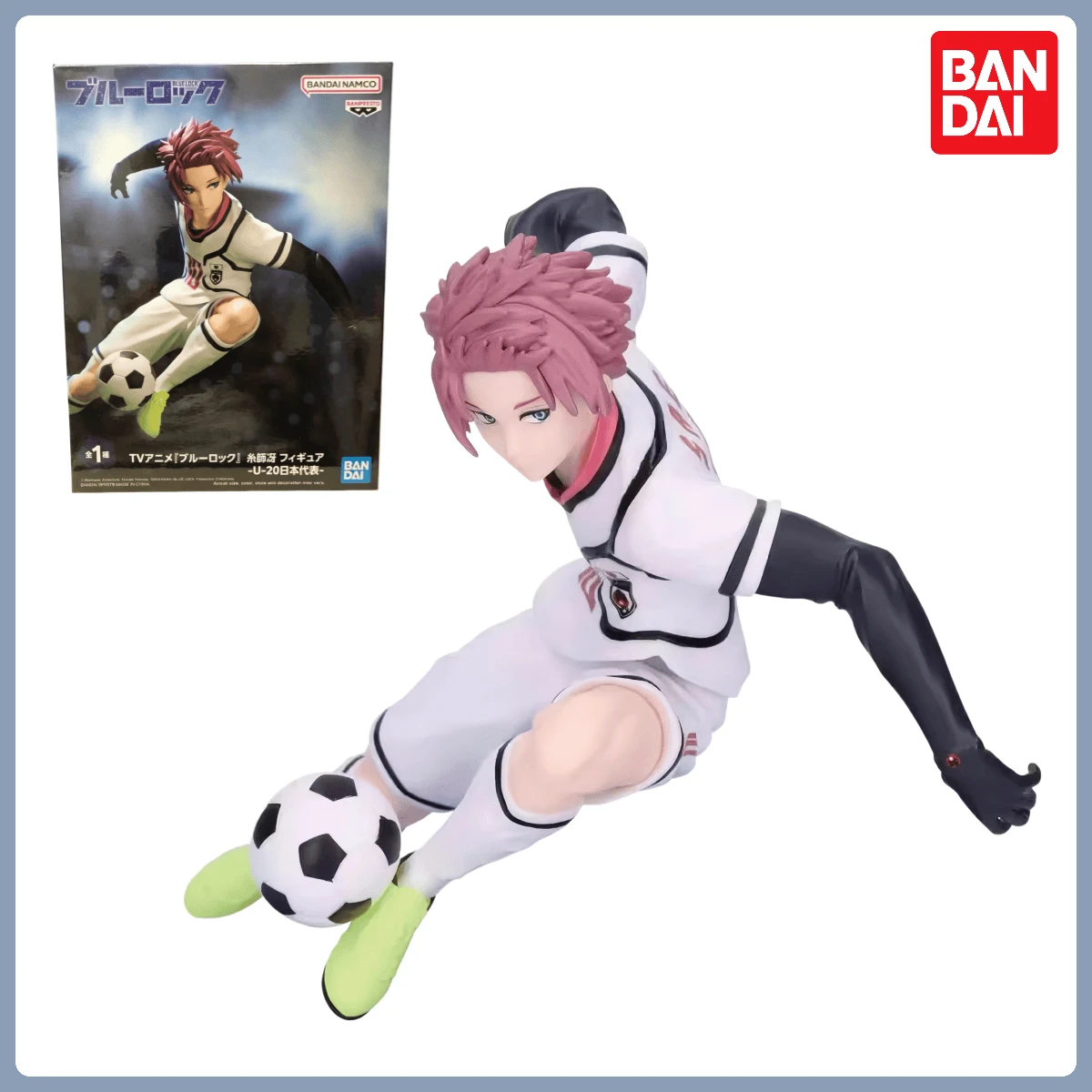 BANDAI Original Genuine BLUE LOCK U20 Rin Itoshi Anime Figures PVC Model Toys Home Desk Ornaments Festival Gifts Collectibles
BANDAI Original Genuine BLUE LOCK U20 Rin Itoshi Anime Figures PVC Model Toys Home Desk Ornaments Festival Gifts Collectibles