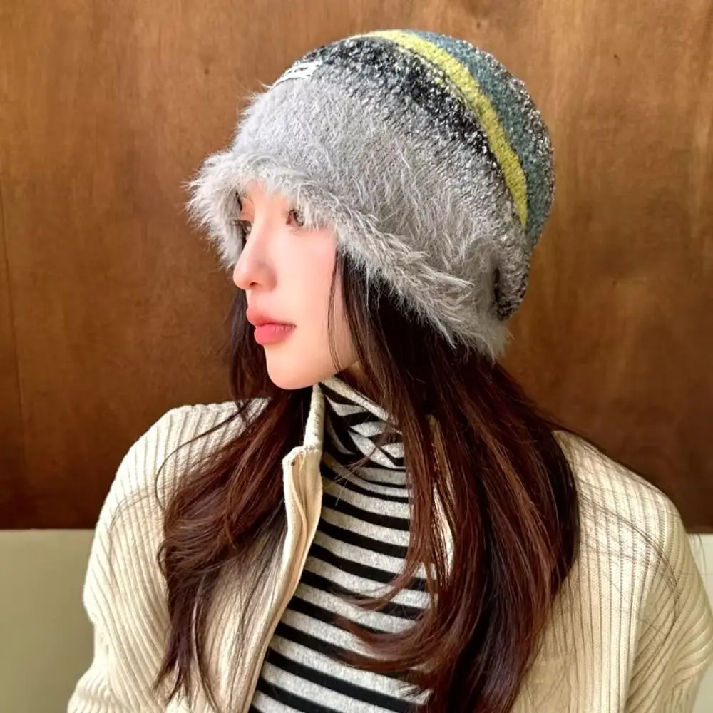 Fashion Korean Y2k Striped Hat Autumn Winter Warm Slouchy Woolen Hat Casual Baggy Women Beanie Hat Girls
Fashion Korean Y2k Striped Hat Autumn Winter Warm Slouchy Woolen Hat Casual Baggy Women Beanie Hat Girls