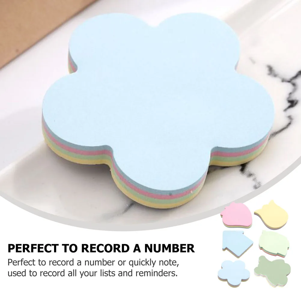 6 Books Sticky Notepad Self adhesive Memo Office Stickers Portable Paper Simple Design School Note Pads Adorable Gifts Teachers
6 Books Sticky Notepad Self adhesive Memo Office Stickers Portable Paper Simple Design School Note Pads Adorable Gifts Teachers