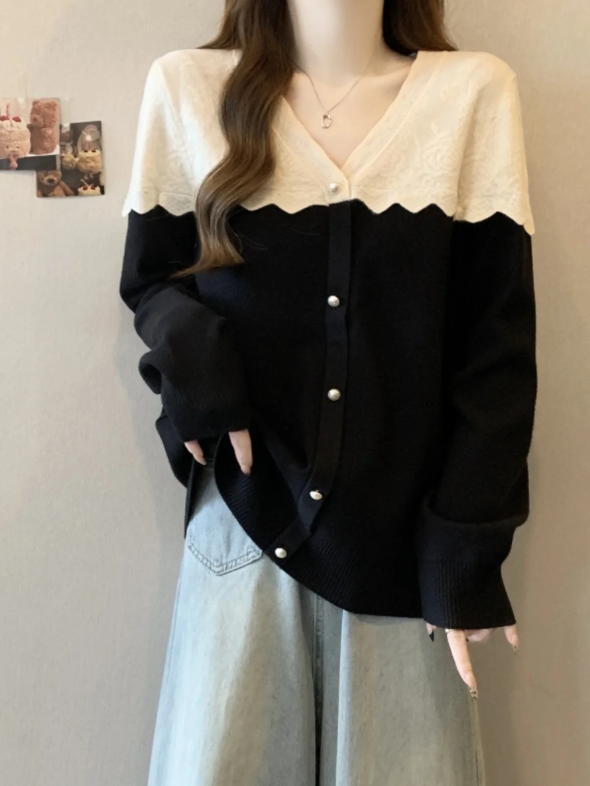 Color Block Knitted Open Cardigan Sweater Women's Early Spring New Large Size Beautiful Unique Elegant Top Soft Comfortable
Color Block Knitted Open Cardigan Sweater Women's Early Spring New Large Size Beautiful Unique Elegant Top Soft Comfortable