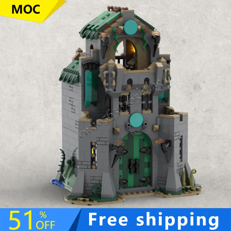 1313PCS MOC Medieval ocean Castle Modular Model Building Blocks Sets Education Assembly Bricks Toys Kids Special Birthday Gifts
1313PCS MOC Medieval ocean Castle Modular Model Building Blocks Sets Education Assembly Bricks Toys Kids Special Birthday Gifts