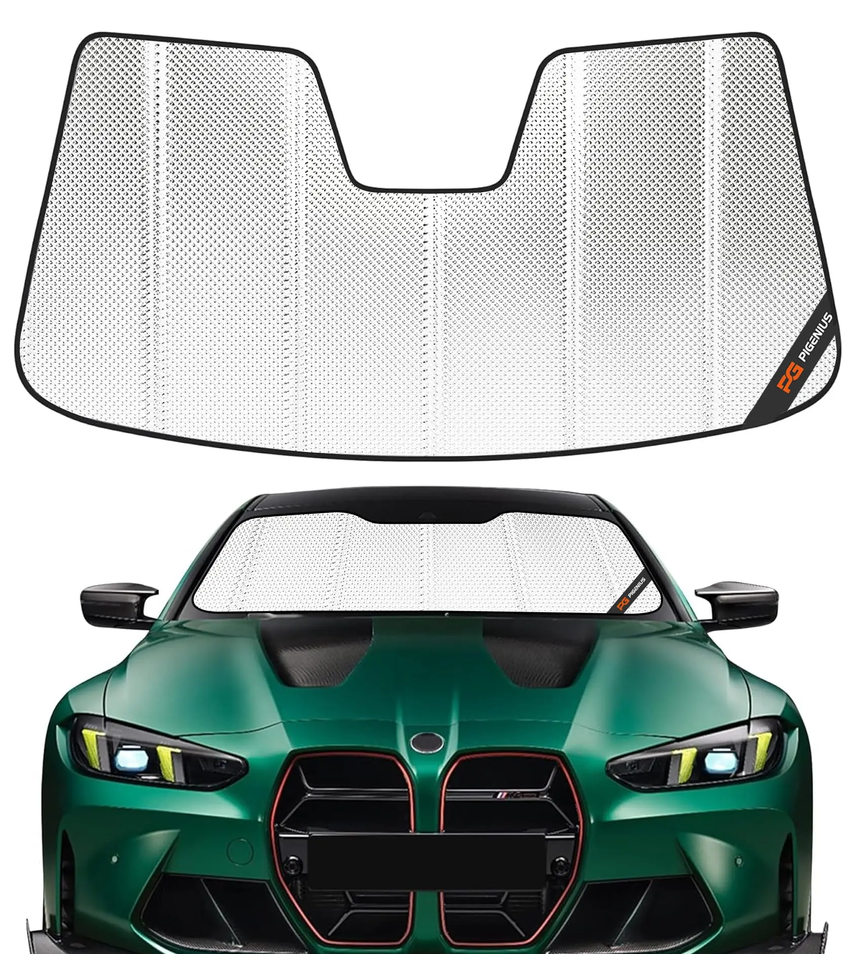 Aluminum Reflective Windshield Sunshade For 4 Series Convertible And M4 F33 F83 2014–2020 Models 428i 430i 435i 440i
Aluminum Reflective Windshield Sunshade For 4 Series Convertible And M4 F33 F83 2014–2020 Models 428i 430i 435i 440i