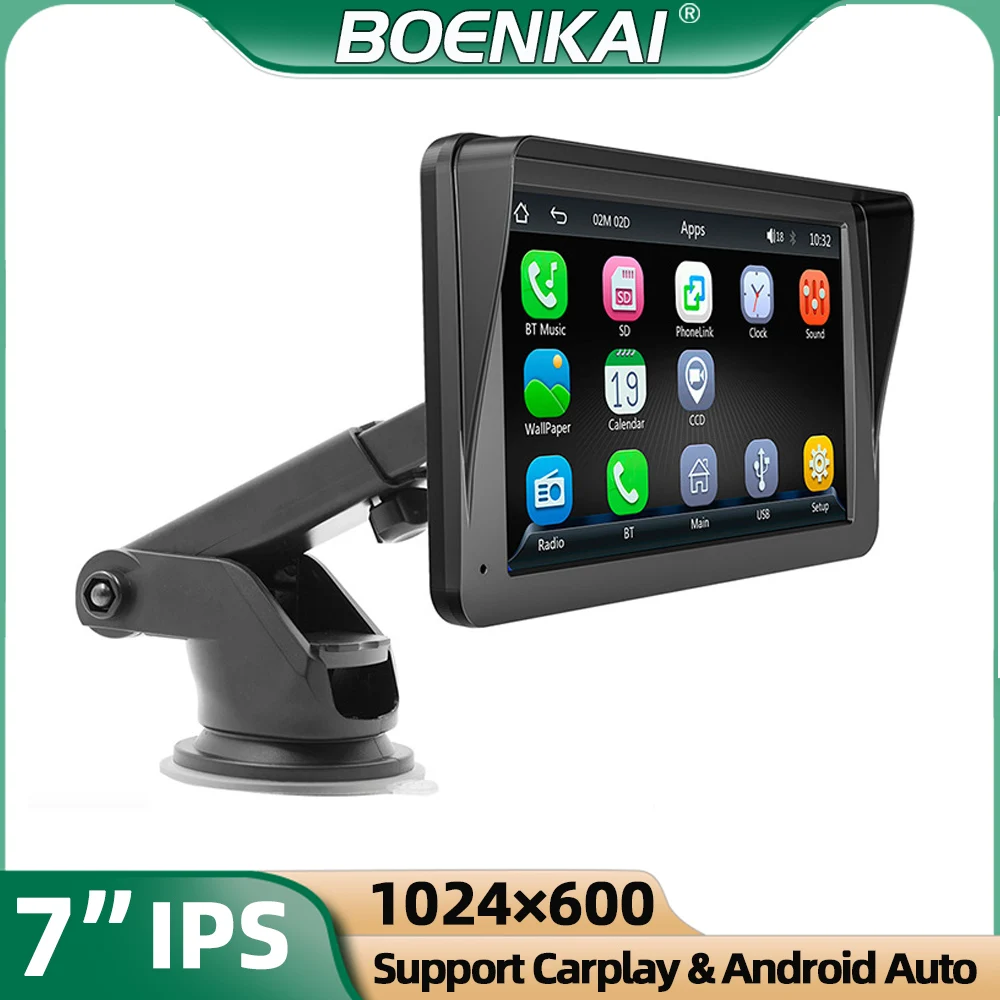 BOENKAI 7 Inch Car Radio Multimedia Wireless Carplay Android Auto MirrorLink Touch Screen Stereo Intelligent MP5 Player Display
BOENKAI 7 Inch Car Radio Multimedia Wireless Carplay Android Auto MirrorLink Touch Screen Stereo Intelligent MP5 Player Display