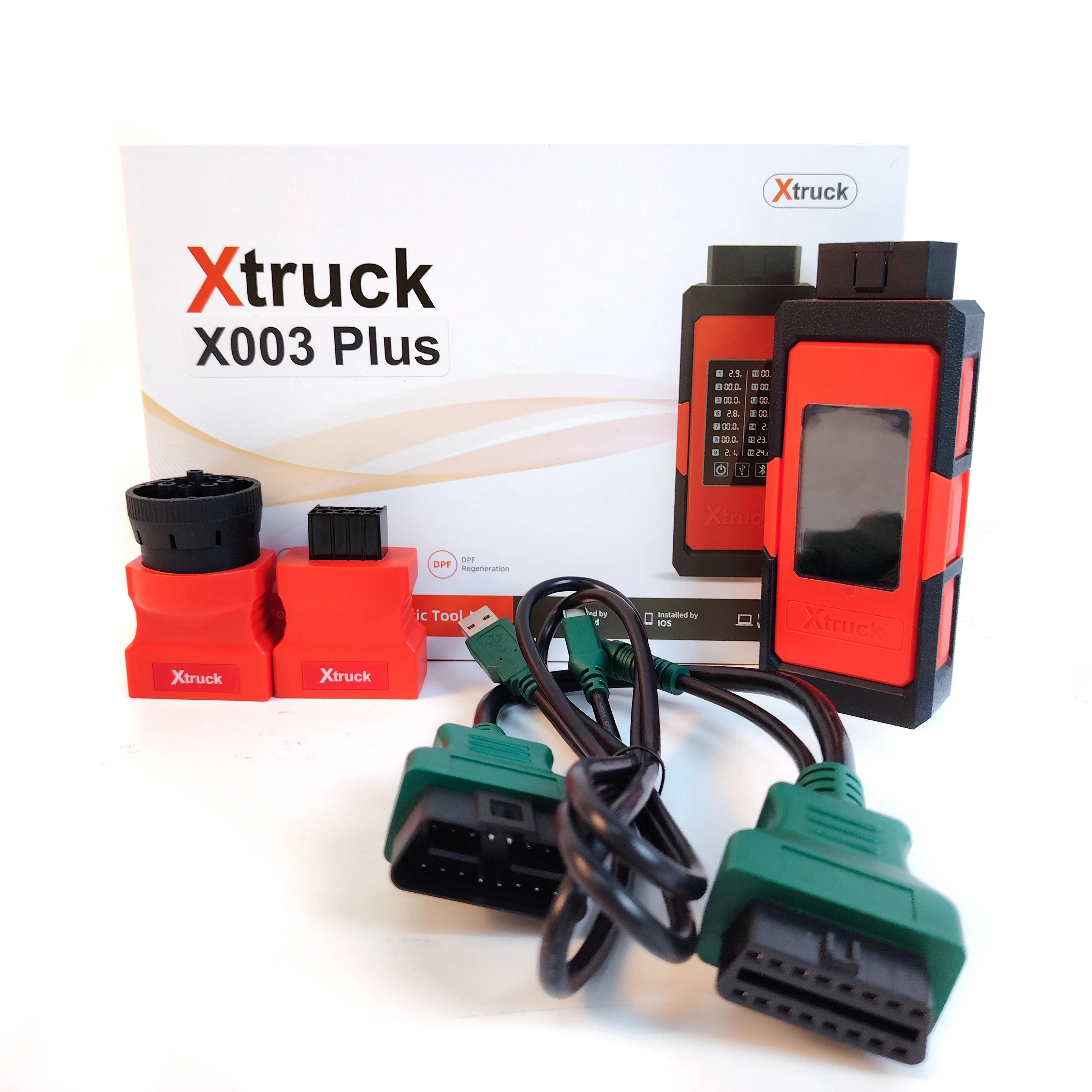 X-truck X003 plus Read fault code DPF Regeneration support Cums and Truck Diagnostic Tool
X-truck X003 plus Read fault code DPF Regeneration support Cums and Truck Diagnostic Tool