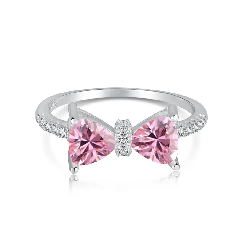 Dawn's Jewel 925 Sterling Silver Women's Fine Jewelry Princess Bow 5a Zircon Flash Fashion Wedding Ring Anillos Plata Mujer
Dawn's Jewel 925 Sterling Silver Women's Fine Jewelry Princess Bow 5a Zircon Flash Fashion Wedding Ring Anillos Plata Mujer