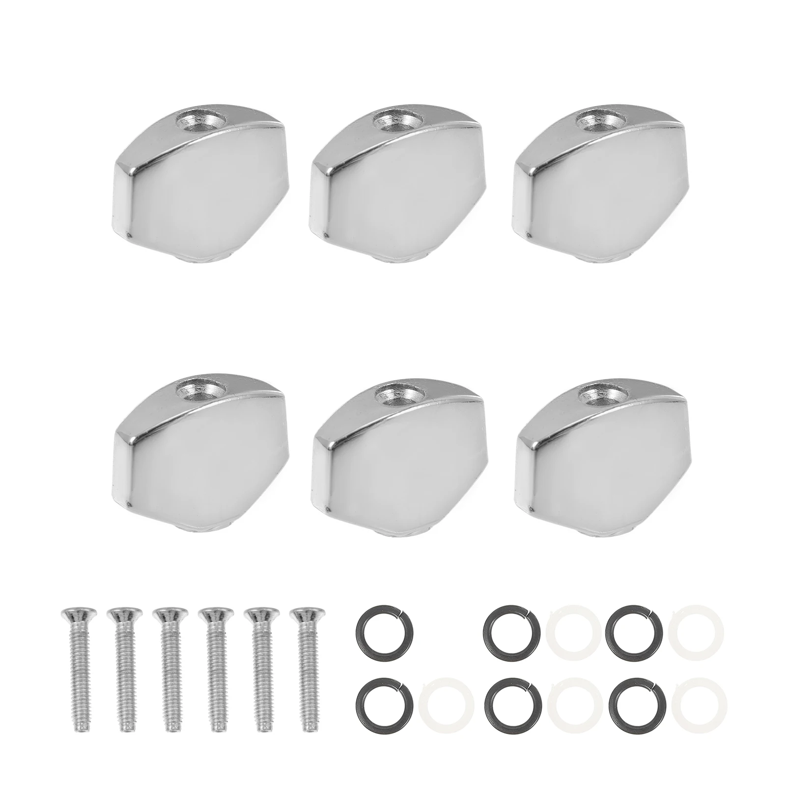 6 Sets Guitar Tuning Handles Metal Accessories Durable Tool for Folk Music Tuner Caps Reliable Knob Handles Guitar Parts
6 Sets Guitar Tuning Handles Metal Accessories Durable Tool for Folk Music Tuner Caps Reliable Knob Handles Guitar Parts