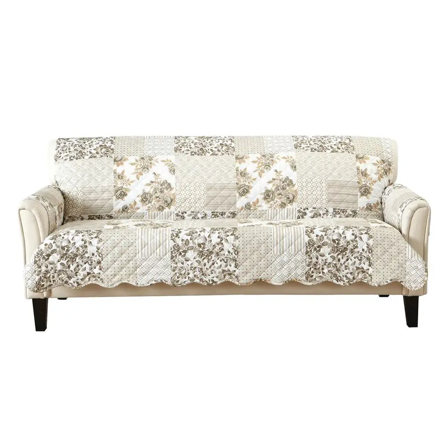 Bay Home Reversible Patchwork Sofa Cover Washable Slipcover Furniture Protector with Elastic Straps Couch Cover for Dogs, Kids,
Bay Home Reversible Patchwork Sofa Cover Washable Slipcover Furniture Protector with Elastic Straps Couch Cover for Dogs, Kids,