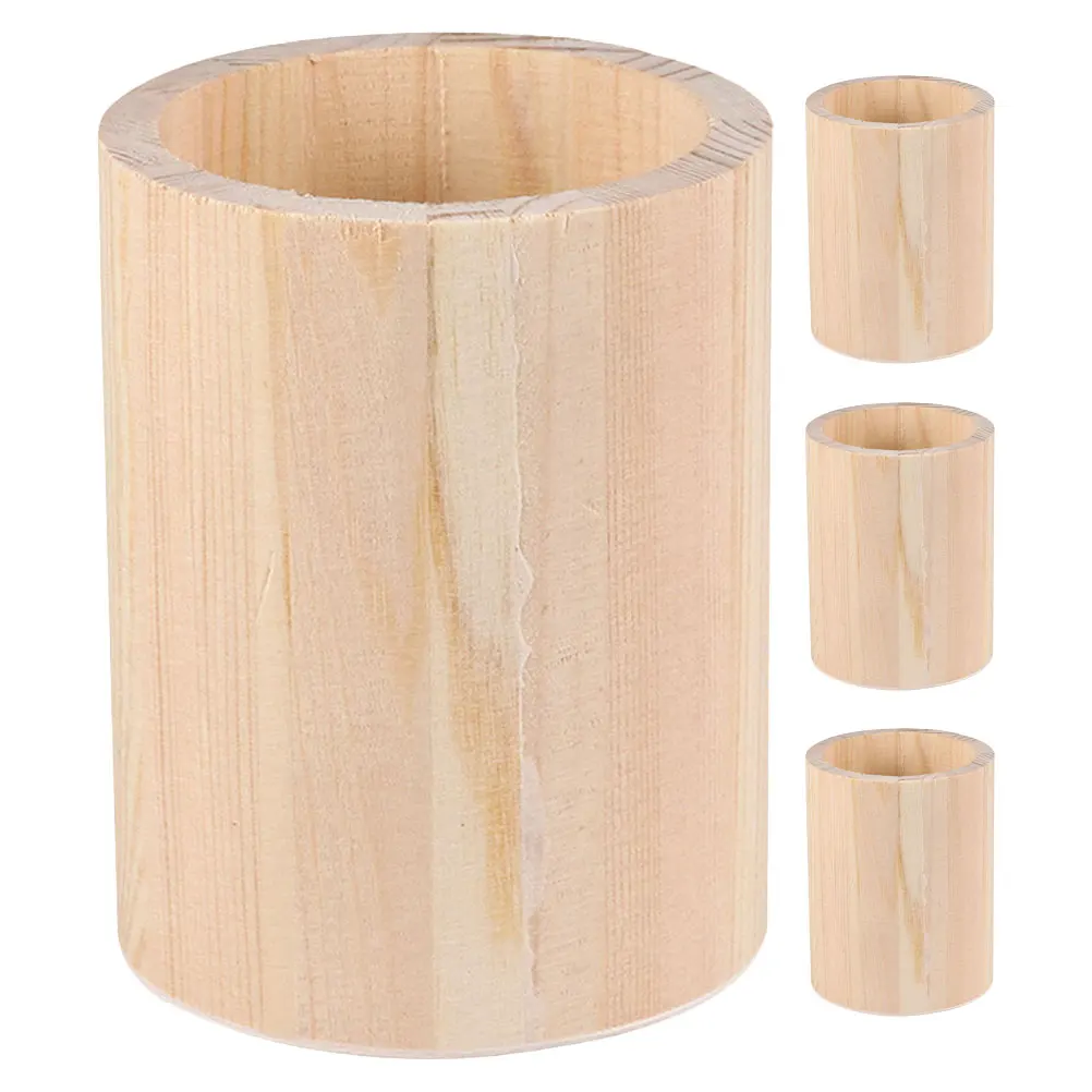 4 Pcs Paintable Pen Holder Unfinished Wood Stationery Organizer for Desk DIY Craft Project Khaki Blank Wooden Pencil Bucket
4 Pcs Paintable Pen Holder Unfinished Wood Stationery Organizer for Desk DIY Craft Project Khaki Blank Wooden Pencil Bucket