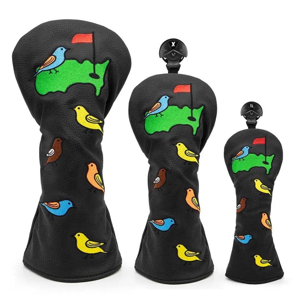 1,3,UT Mallet Putter Embroidery PU Leather For Hybrid Head Covers Golf Putter Cover Bird Golf Headcover Golf Putter Headcover
1,3,UT Mallet Putter Embroidery PU Leather For Hybrid Head Covers Golf Putter Cover Bird Golf Headcover Golf Putter Headcover