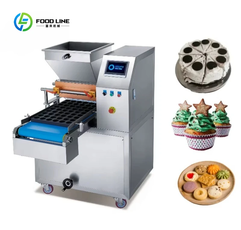 Customized High Efficiency Automatic Cupcake Cookie Production Line China-Made Bakery Equipment Nozzle Cream Whipping Flour
Customized High Efficiency Automatic Cupcake Cookie Production Line China-Made Bakery Equipment Nozzle Cream Whipping Flour