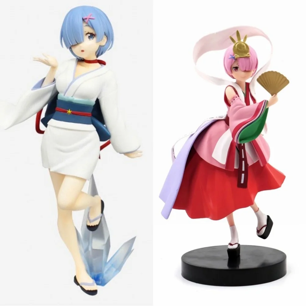 Anime Re Life In A Different World From Zero Remu Ramu PVC Action Figure Collectible Model Doll Toy 23CM
Anime Re Life In A Different World From Zero Remu Ramu PVC Action Figure Collectible Model Doll Toy 23CM