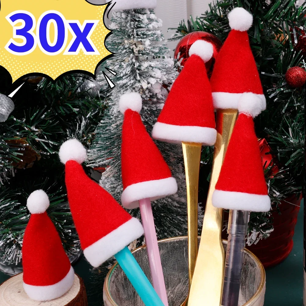 Mini Santa Hat Non-Woven Fabric Wine Bottle Covers Lollipops Caps Christmas Bottles Holder Kitchen Tableware Home Party Decor
Mini Santa Hat Non-Woven Fabric Wine Bottle Covers Lollipops Caps Christmas Bottles Holder Kitchen Tableware Home Party Decor