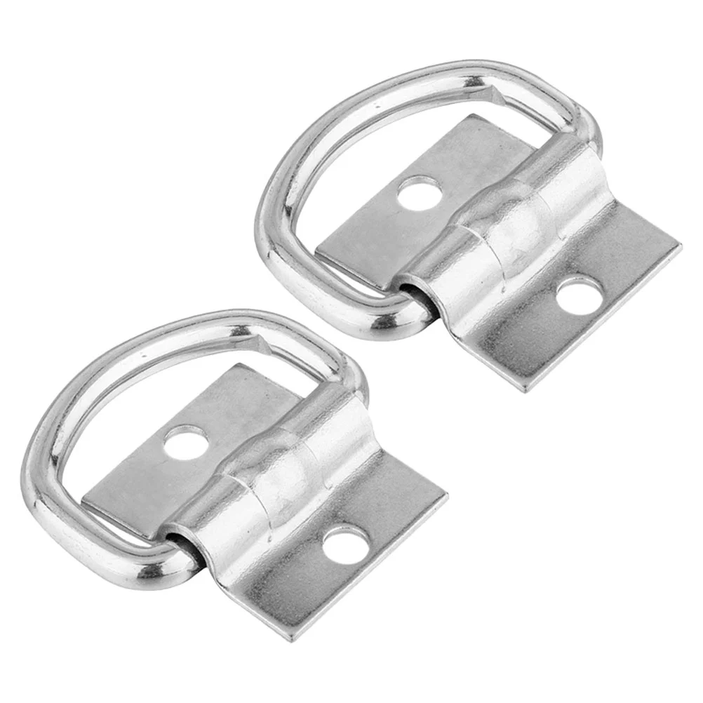2Pcs D Set Heavy Duty Zinc Plated Steel Tie Down Anchor Lashing Rings for Truck Bed Trailer Car Cargo Hook ganizer
2Pcs D Set Heavy Duty Zinc Plated Steel Tie Down Anchor Lashing Rings for Truck Bed Trailer Car Cargo Hook ganizer