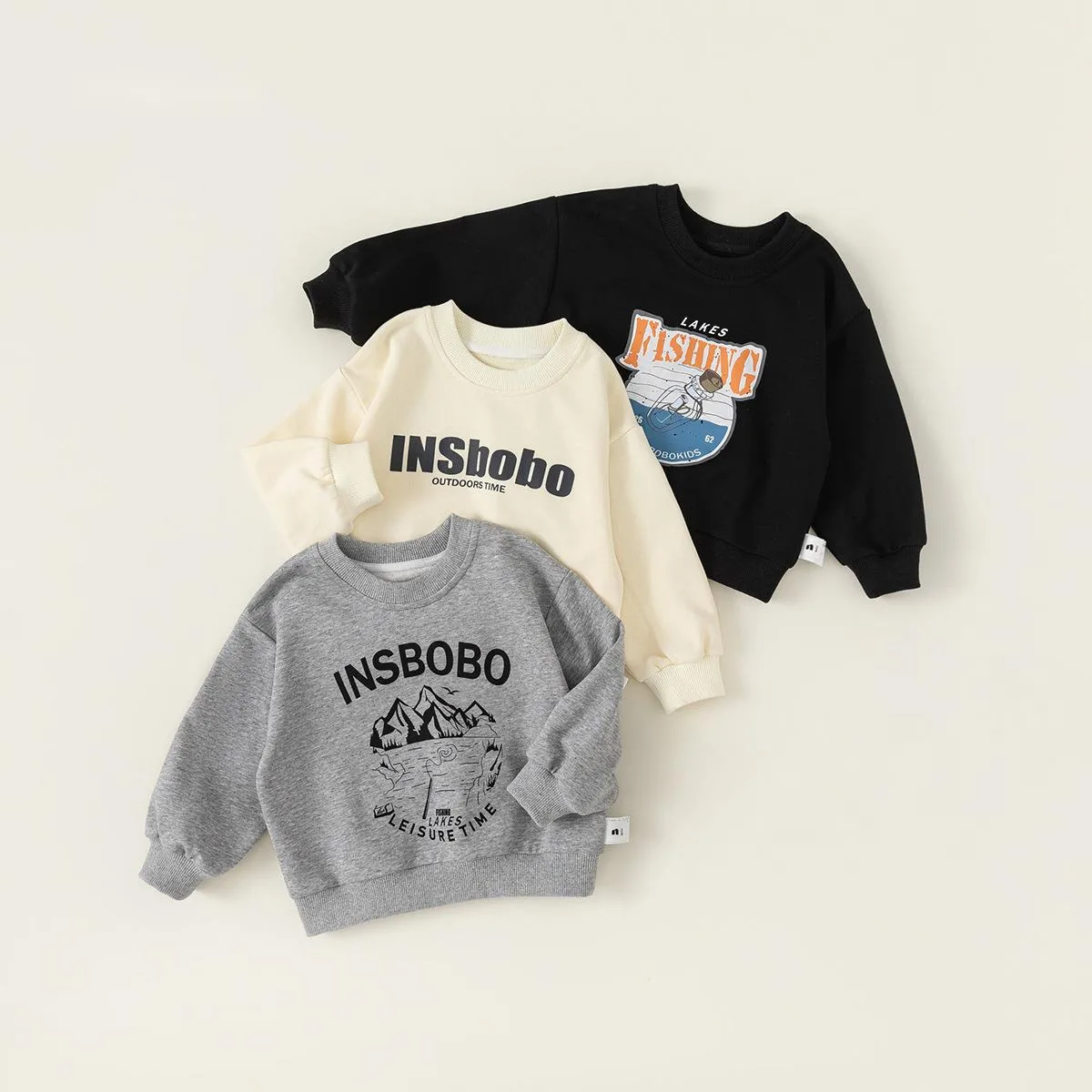 Autumn Winter Children Sweatshirts 1-8Y Boys Thicken Warm Fleece Splice Letter Pullover Tops Korean Toddler Wear Kids Clothing
Autumn Winter Children Sweatshirts 1-8Y Boys Thicken Warm Fleece Splice Letter Pullover Tops Korean Toddler Wear Kids Clothing