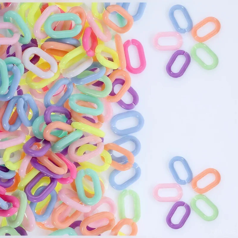 800pcs Chain Linking Rings 6x11mm Colored DIY Buckles Phone Bag Linking Rings Keychain Craft Jewelry Accessories
800pcs Chain Linking Rings 6x11mm Colored DIY Buckles Phone Bag Linking Rings Keychain Craft Jewelry Accessories