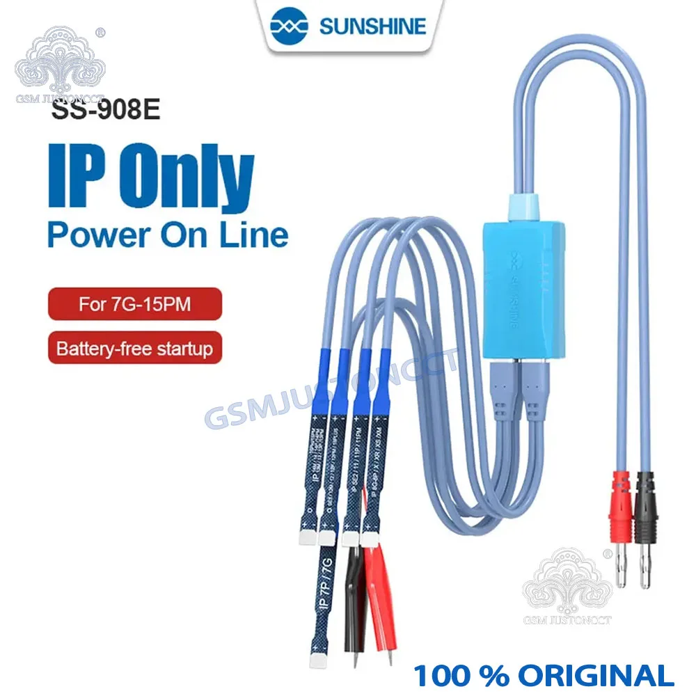 Специальный кабель питания для ремонта IP SUNSHINE SS-908E для обслуживания телефона 7G-15 Pro Max, линия управления загрузкой питания
Специальный кабель питания для ремонта IP SUNSHINE SS-908E для обслуживания телефона 7G-15 Pro Max, линия управления загрузкой питания