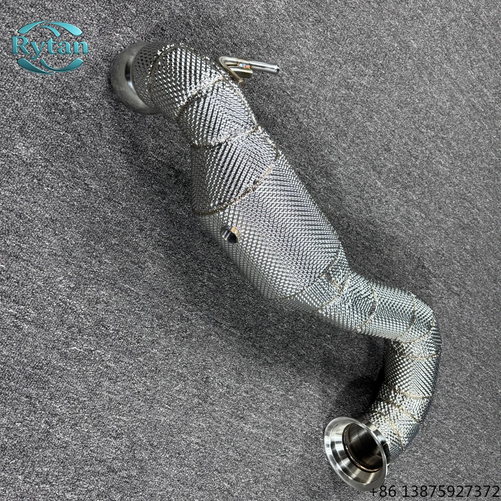 Rytan 304 Stainless Steel Valvetronic Flow Straight Pipes Downpipe Exhaust System for A45 W176
Rytan 304 Stainless Steel Valvetronic Flow Straight Pipes Downpipe Exhaust System for A45 W176
