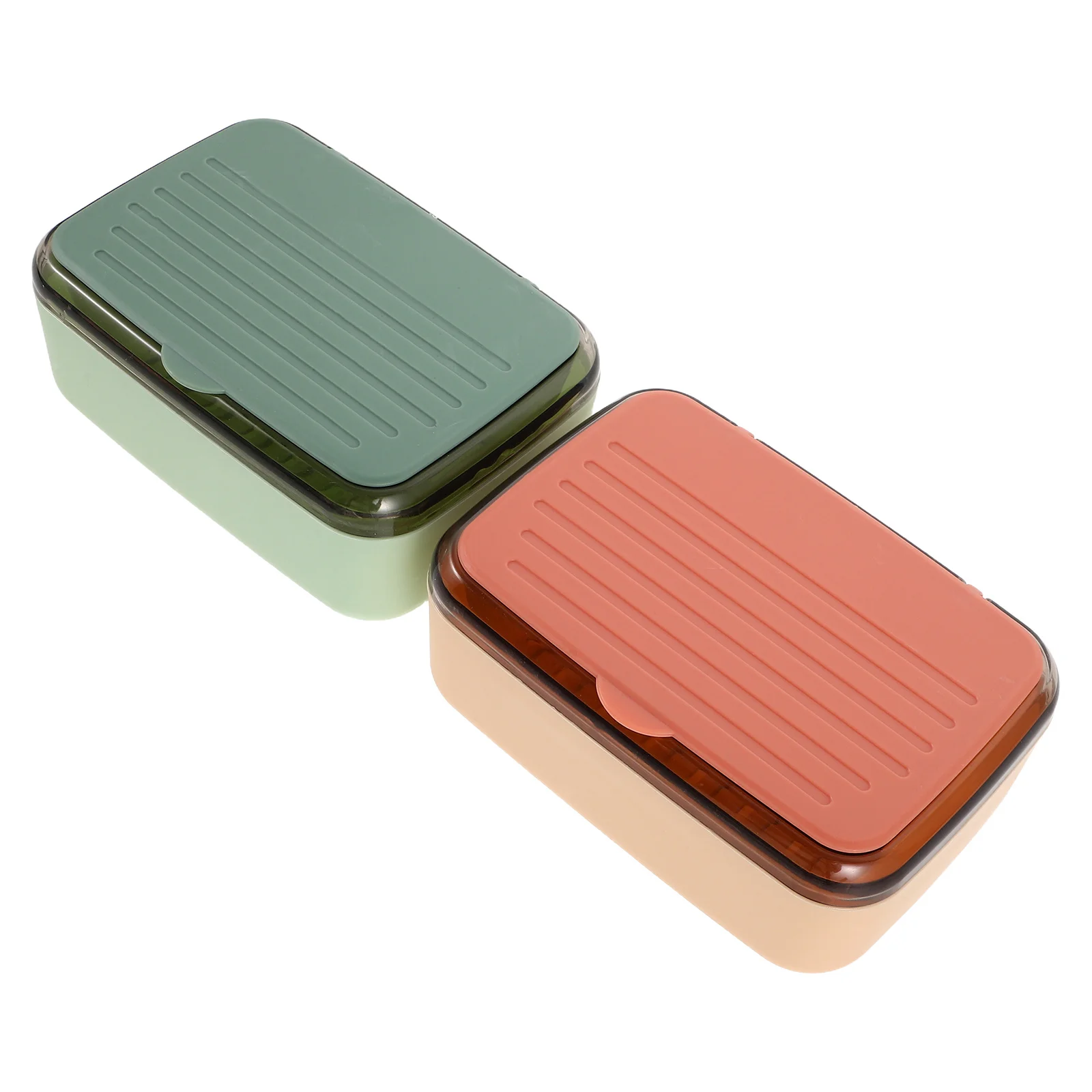 2pcs Double Layer Soap Box Self-Draining Plastic Soap Dish For Bathroom Kitchen Bathtub Travel Small Sponge Holder Container
2pcs Double Layer Soap Box Self-Draining Plastic Soap Dish For Bathroom Kitchen Bathtub Travel Small Sponge Holder Container