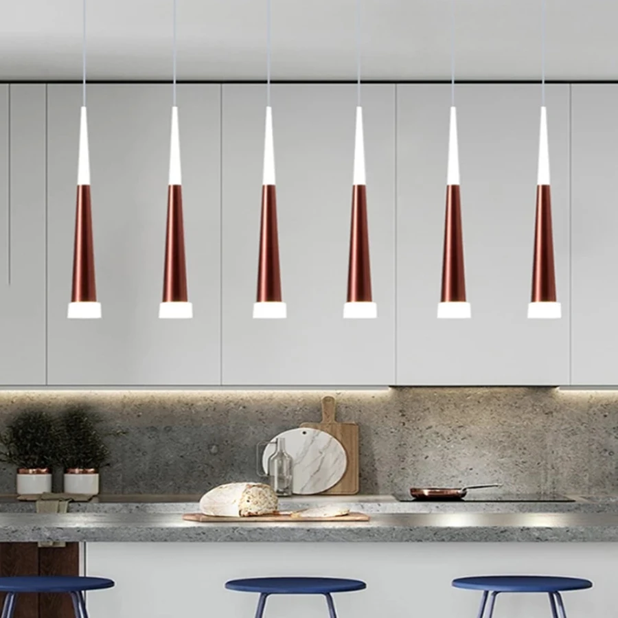 Nordic Cone Long Tube Led Pendant Lamp Kitchen Bedroom Bedside Pendant Light Island Dining Room Table Hanging Lamp Suspension
Nordic Cone Long Tube Led Pendant Lamp Kitchen Bedroom Bedside Pendant Light Island Dining Room Table Hanging Lamp Suspension