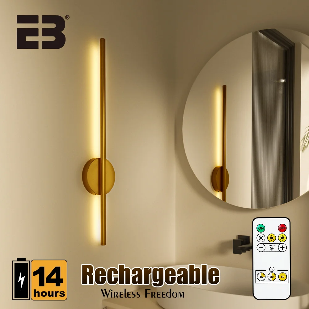 Беспроводные перезаряжаемые настенные светильники, 2 шт., 4400 мАч, настенные светильники с затемнением, внутренние светильники с дистанционным управлением, золотой светодиодный настенный светильник 60 см
Беспроводные перезаряжаемые настенные светильники, 2 шт., 4400 мАч, настенные светильники с затемнением, внутренние светильники с дистанционным управлением, золотой светодиодный настенный светильник 60 см