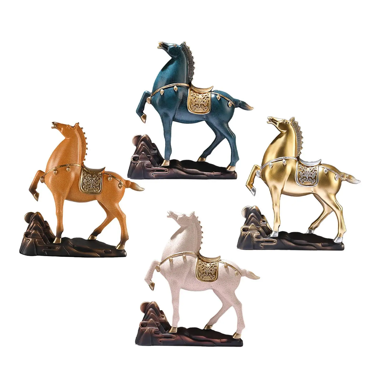 Traditional Horse Statue Desktop Decoration Resin for Bookshelf Desktop
Traditional Horse Statue Desktop Decoration Resin for Bookshelf Desktop